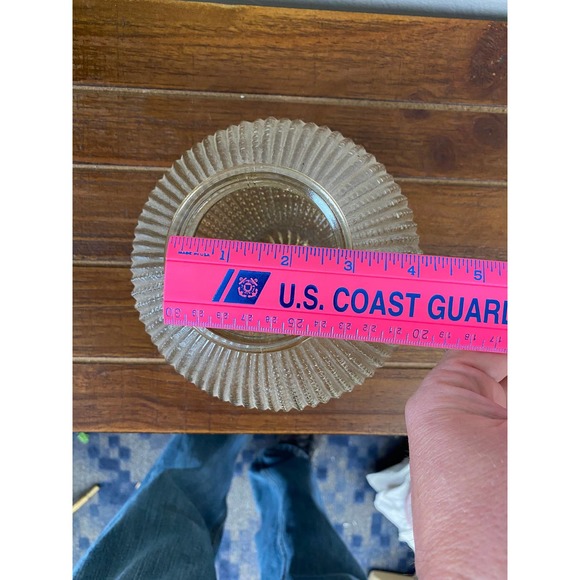 Vintage Beaded Marigold Ceiling Light Shade - Picture 3 of 3